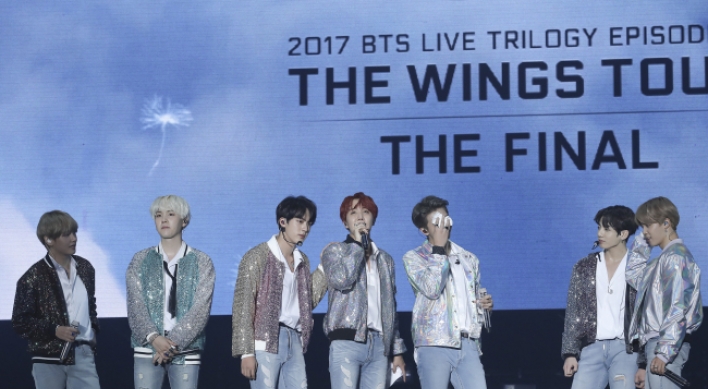 BTS presents tearful, beautiful finale of ‘Wings’ tour in Seoul