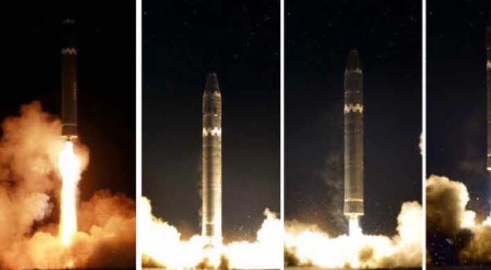 NK likely to launch another ICBM, seek nuclear talks next year: think tank