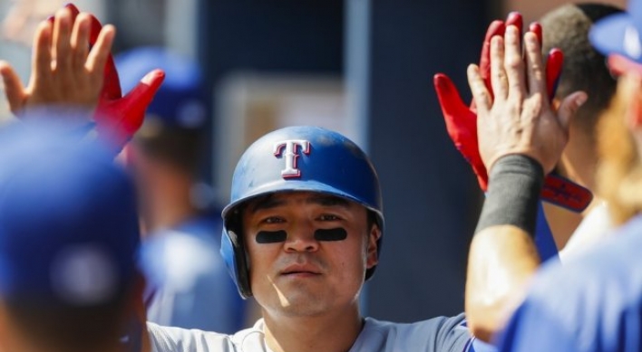 Rangers' Choo Shin-soo looks forward to facing two-way Japanese