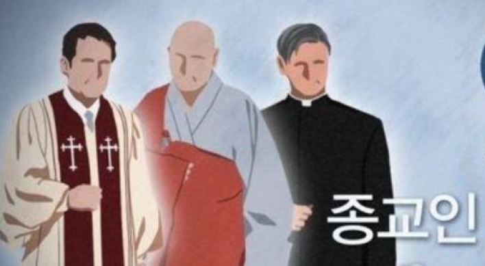 Korea to impose tax on clergy