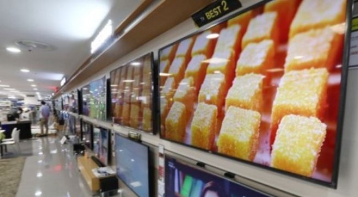 Shipments of premium TVs on rise amid Samsung's lead