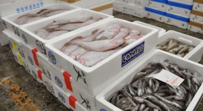 Koreans still distrustful of Japanese fish products after nuclear meltdown