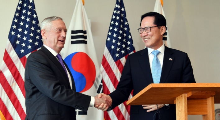 Mattis wants to keep pressure on N. Korea