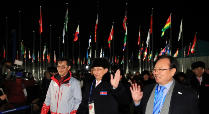 North Korean athletes arrive in South via air