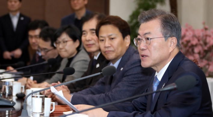 Moon orders govt. to prepare own bill for constitutional revision