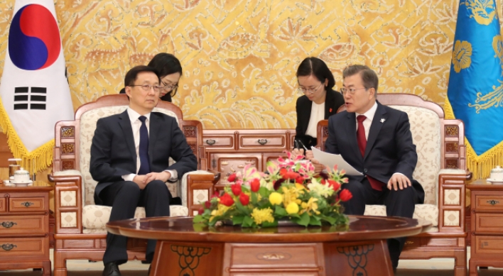 Moon urges for Beijing’s support in facilitating US-North Korea talks