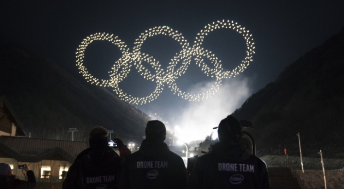 [PyeongChang 2018] South Korea stages world-record drone light show at 2018 Olympic opening ceremony