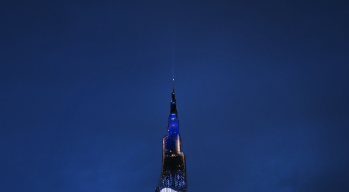 [Photo News] Galaxy S9 shines on Burj Khalifa