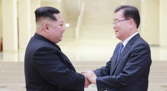 Kim, Moon's envoys discussed inter-Korean summit: NK media