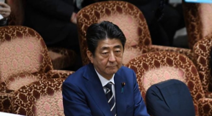 Abe says he appreciates NK's shift to talks, will continue pressure