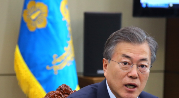 Moon says next two months critical to peace, denuclearization