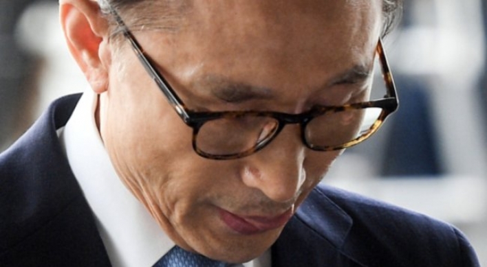 Lee Myung-bak’s questioning draws mixed reactions from parties