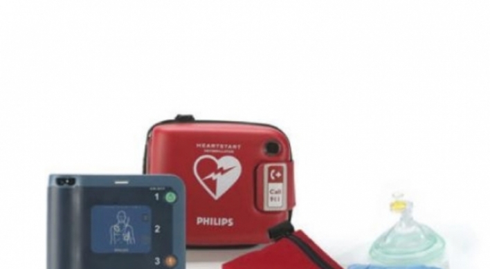 Korea orders inspection of Philips defibrillators over potential defects