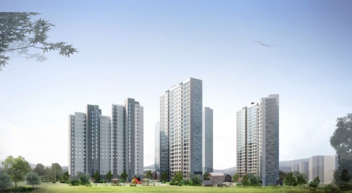 Daewoo E&C to start selling Cheongju Hillspark Prugio apartments next month