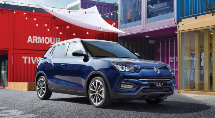 SsangYong Motor’s Tivoli retains No. 1 spot in compact SUV market