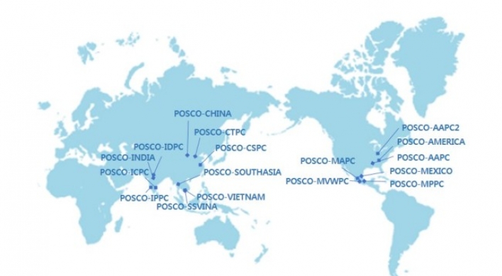 Posco broadens global reach across 50 countries