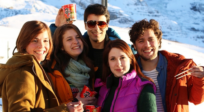 Shin Ramyun now available at Switzerland’s Matterhorn