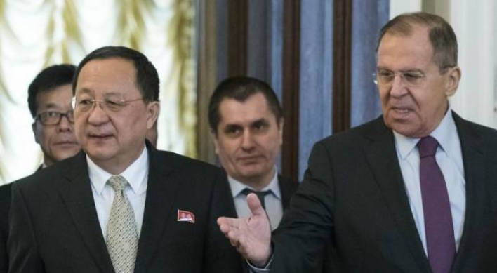 N. Korean FM makes rare Moscow visit amid diplomatic thaw