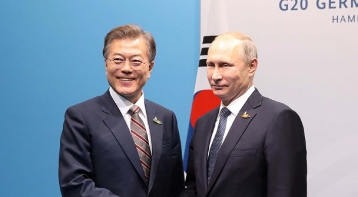 Moon, Putin agree on need for trilateral cooperation with N. Korea