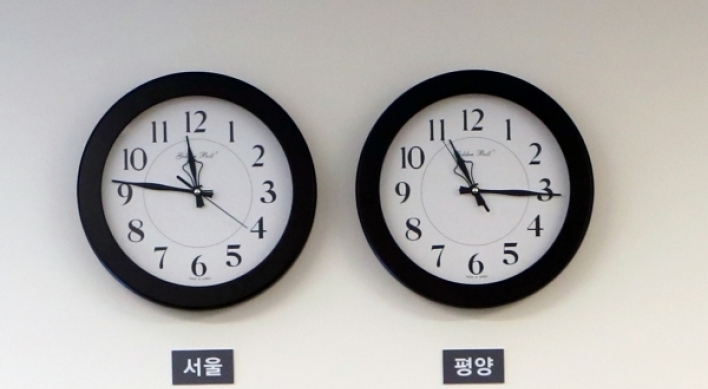 N. Korea turns clock forward 30 minutes