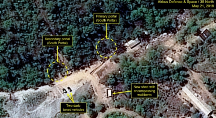 NK official: Nuke-test site demolition may be possible on Thursday