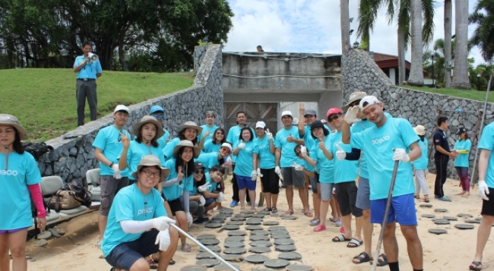Posco volunteers for local communities in 53 nations