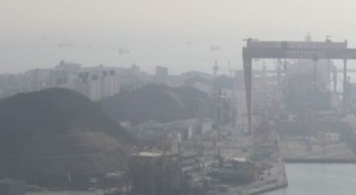 Ulsan exposed to yearlong toxic fine dust: study