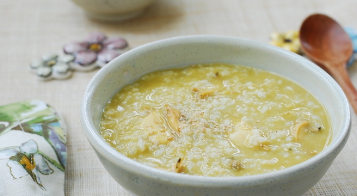 [Home Cooking] Jeonbokjuk (abalone porridge)