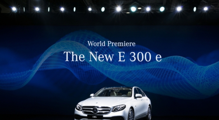 [Busan Motor Show] Benz premieres E 300 e, Audi vows to revive sales