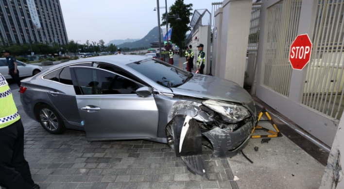 Gender equality ministry official slams car into US Embassy
