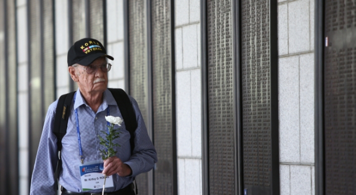 [Photo News] Korean War veterans visit Korea for anniversary
