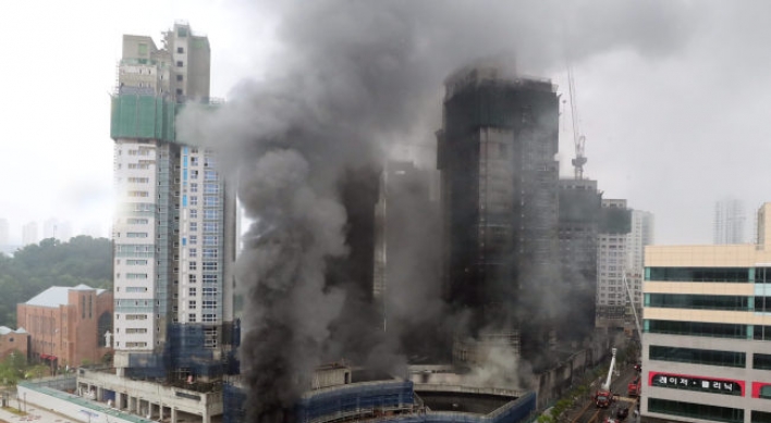 3 construction workers dead, 37 injured in Sejong fire