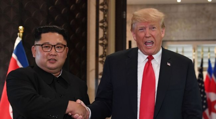 Trump voices hope in Kim's commitment to denuclearize