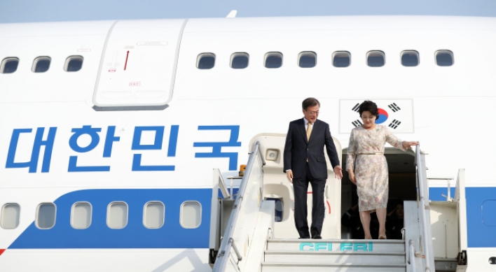 S. Korean president arrives in India for state visit