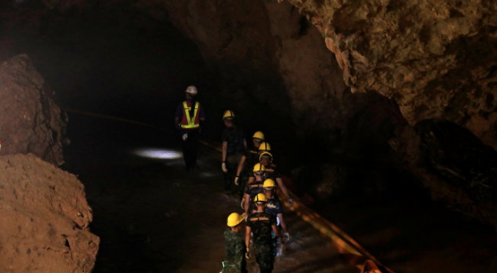 'Everyone is safe' after daring rescue of 13 in Thai cave