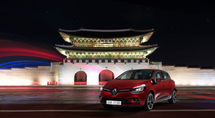 Clio under Renault badge promoted in Korea