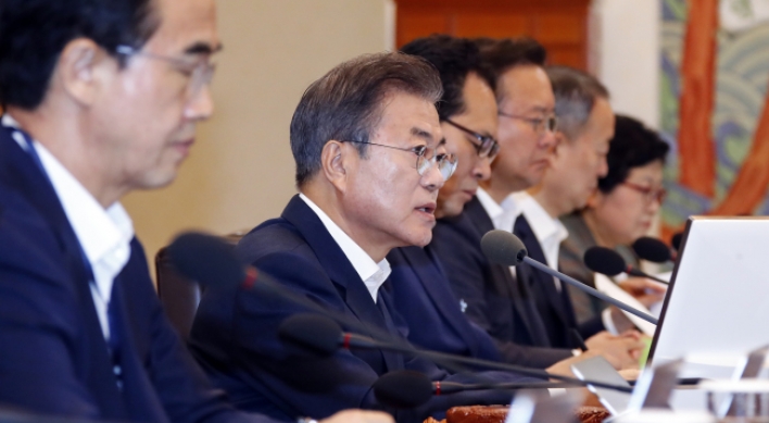 Moon urges strict enforcement of public safety measures