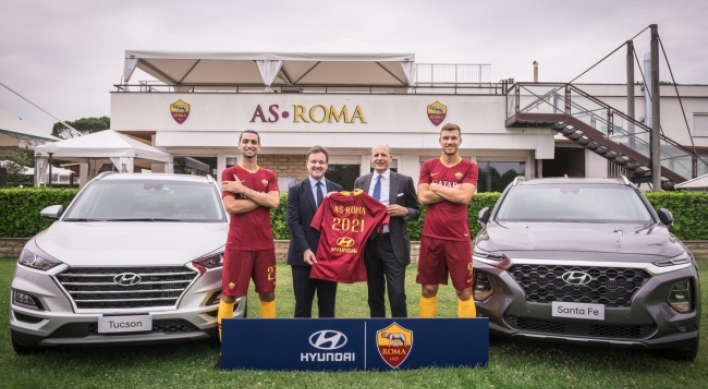 Hyundai Motor sponsors A.S. Roma, Hertha Berlin