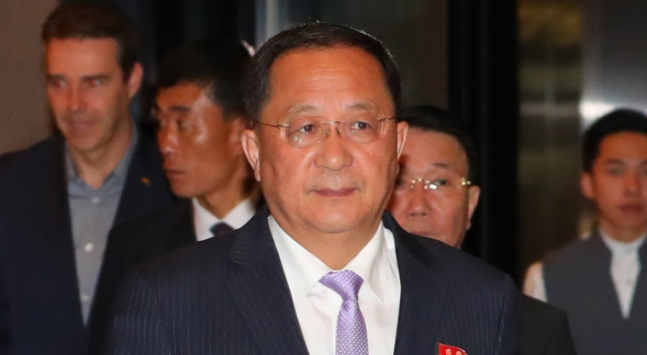 N. Korean foreign minister in Singapore for regional forum