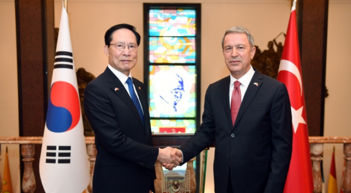 Defense minister calls for Turkey’s support for Korea peace efforts