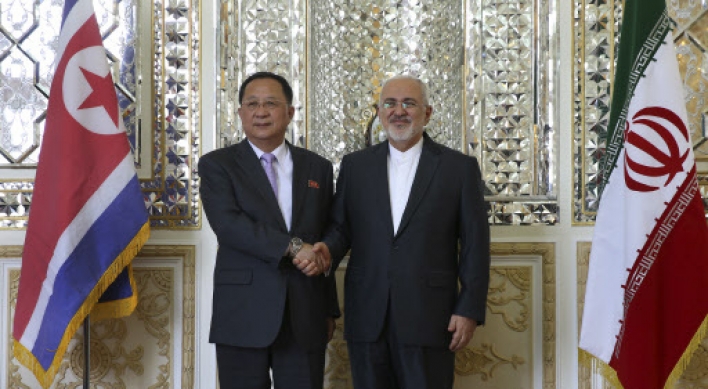 Top NK diplomat’s Iran visit sends message to US