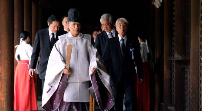 Japanese emperor tries to make amends for his father's war