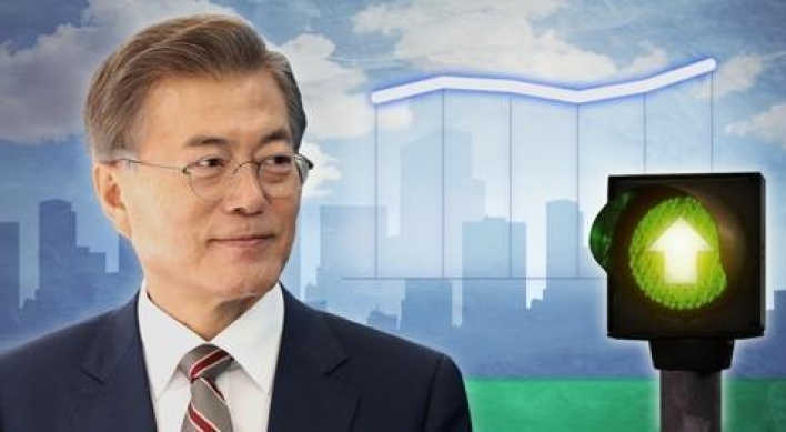 Moon's approval rating slightly rebounds