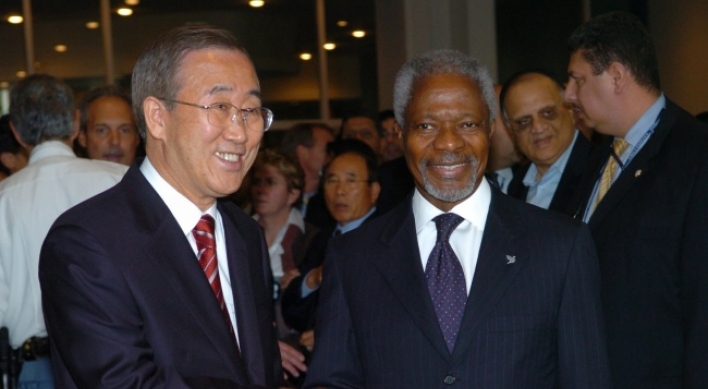 [Newsmaker] Ban offers condolences after Annan's death