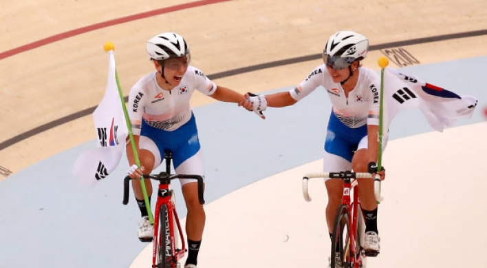 S. Korea collects 4 medals on last day of track cycling