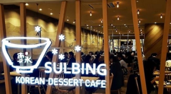 Korean dessert cafe chain Sulbing to enter Middle East