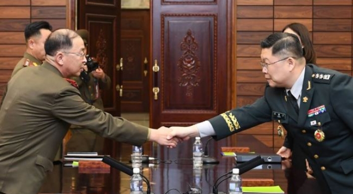 Two Koreas hold military talks ahead of upcoming summit