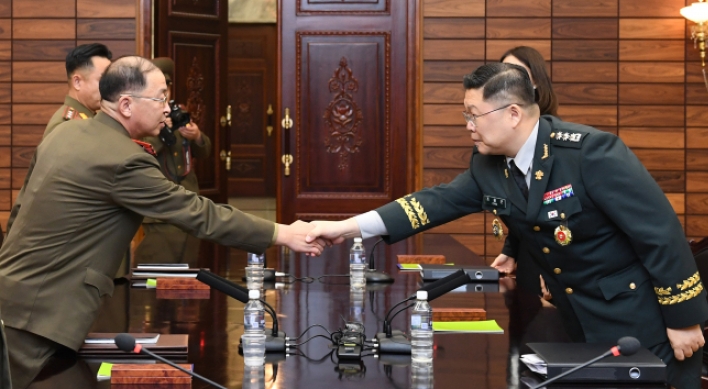 Two Koreas’ militaries hold 17-hour talks in preparation for summit breakthrough