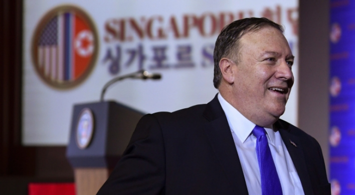 Pompeo: US making progress it needs with North Korea