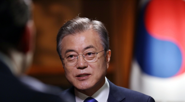 Moon stresses need for formal end to war, economic cooperation with NK